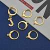304 Stainless Steel Leverback Earring Findings STAS-P210-30G-6