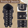 Adjustable Imitation Leather Cord Bracelet AJEW-WH0010-51B-6