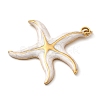 304 Stainless Steel Enamel Pendants X-STAS-B093-33G-04-2