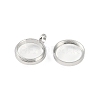 304 Stainless Stee Locket Pendants STAS-S132-15P-04-2