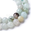 Natural Flower Amazonite Round Bead Strands X-G-D608-4mm-2