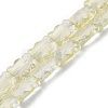 Electroplate Glass Beads Strands EGLA-L045-F-HR02-1