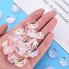 Transparent Acrylic Pendants MACR-S373-73-C04-6
