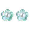 Translucent Epoxy Resin Cabochons CRES-N034-30B-2
