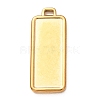 304 Stainless Steel Pendant Cabochon Settings STAS-Z204-04G-03-1