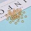 Brass Open Jump Rings X-KK-F824-110A-G-4