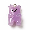 Cartoon Opaque Resin Pendants FIND-I029-01D-1