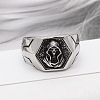 316L Surgical Stainless Steel Finger Rings for Men FS-WG2869D-03-2
