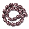 Handmade Porcelain Beads Strands LAMP-G140-02K-2