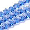 Transparent Glass Beads GLAA-Q066-10mm-C08-1