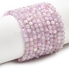 Natural Kunzite Beads Strands X-G-G343-B04-3mm-2