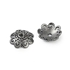 Tibetan Style Bead Caps TIBEB-00955-B-RS-2