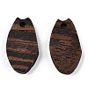 Natural Wenge Wood Pendants WOOD-T023-90-2