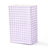 Rectangle with Tartan Pattern Paper Bags CARB-Z001-01A-3