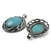Synthetic Turquoise Big Pendants G-C104-01A-AS-2