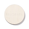 Flat Round Wood Bracelet Display Trays X-BDIS-G010-01B-2