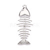 Brass Big Pendants KK-N268-02P-1