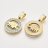 201 Stainless Steel Pendants STAS-N089-78G-2