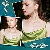 8Pcs 8 Style 201 Stainless Steel Pendants STAS-UN0033-37-6