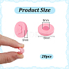 Silicone Button Covers for Jeans FIND-WH0148-821E-2