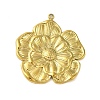 Ion Plating(IP) 304 Stainless Steel Pendants STAS-C104-55G-1