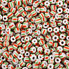 6/0 Opaque Colours Seep Glass Seed Beads X-SEED-F003-04A-07-3