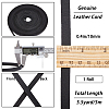 Flat Cowhide Leather Cord WL-GF0001-10D-02-2