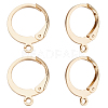 100Pcs 304 Stainless Steel Leverback Earring Findings STAS-BBC0002-03-1