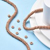 Handmade Polymer Clay Beads Strands CLAY-N008-008-126-7