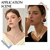 1 Strand Natural Keshi Pearl Cultured Freshwater Pearl Beads Strands PEAR-HS0001-26A-6
