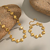 Stainless Steel Shell Link Chain Necklaces & Bracelets Sets for Women VK3327-3-1