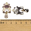 Alloy Enamel Pendants FIND-I064-03G-02-3