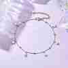 Soldered Brass Cable Chains Anklet AJEW-AN00574-2