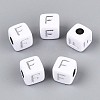 Opaque Acrylic Beads SACR-T035-03F-2