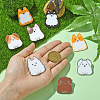 8Pcs 8 Styles Acrylic Brooches FIND-CJ0001-94-5
