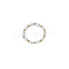 Natural Freshwater Pearl Rice Beaded Stretch Rings FS-WG04E98-01-5