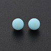 Opaque Acrylic Beads PAB702Y-B01-07-2