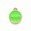 Alloy Enamel Pendants X-ENAM-S124-01A-06A-3