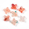 Transparent Acrylic Beads TACR-T028-35D-2