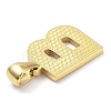 Ion Plating(IP) 316L Surgical Stainless Steel Pendants STAS-Q247-01G-02-3