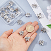 20Pcs Zinc Alloy Rhinestone Pendants ALRI-FH0001-26A-3