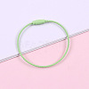 Spray Painted Steel Wire Cable Keychains MAK-CJC0001-03I-1