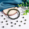 Olycraft 4 Strands Natural Serpentine/Green Lace Stone Beads Strands G-OC0004-23-4