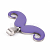 201 Stainless Steel Enamel Pendants STAS-S110-075B-3