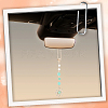3Pcs 3 Colors Zinc Alloy Sun Pendant Decorations AJEW-SC0031-24-5