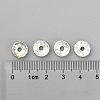 Iron Grade A Crystal Rhinestone Spacer Beads RB-A010-10MM-S-3
