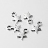 Tibetan Style Alloy Star Charms LS-TIBEB-O004-11-1
