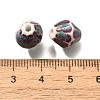 Vintage Style Glazed Ceramic Porcelain Beads PORC-H013-01-16-3