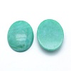 Natural White Jade Cabochons X-G-P393-I23-2