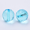 Transparent Acrylic Beads TACR-Q254-10mm-V40-3